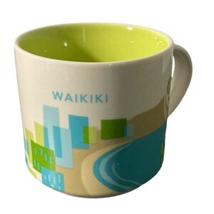 Starbucks Waikiki You Are Here Collection Coffee Cup Mug 2015